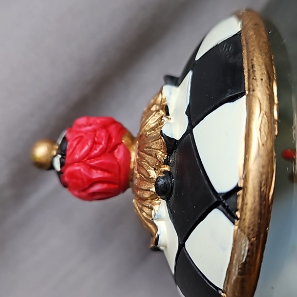 Mackenzie Childs Courtly Teapot Snow Globe Christmas Tree - Picture 6 of 9